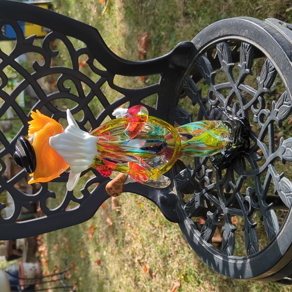 Rare HTF Vintage 💎 Murano, Italy 🤡 hand-blown VENETIAN GLASS CLOWN 🤡 pristine - Picture 8 of 12